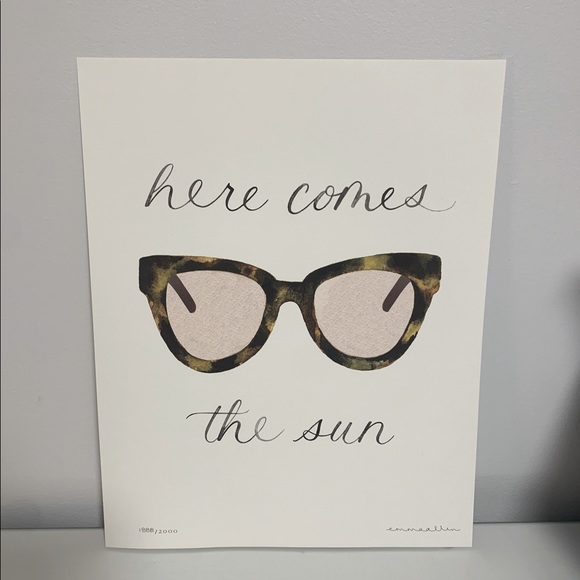 Emma Allen Design Studio x Jillian Harris - Watercolour Art Print - Picture 1 of 5